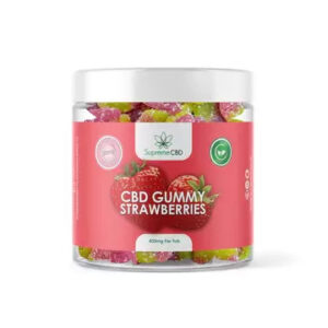CBD Gummy Strawberries (400mg)